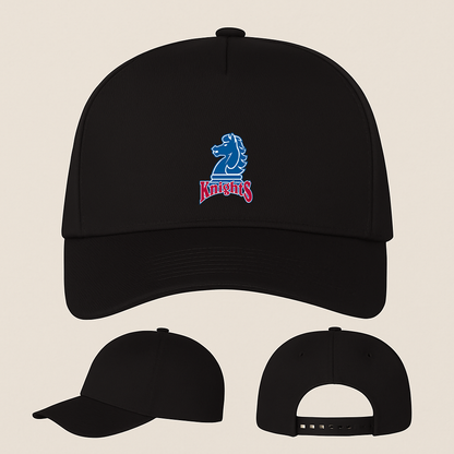 Fairleigh Dickinson Knights Logo Five Panel Twill Snapback Cap