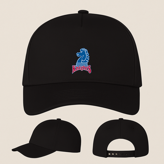 Fairleigh Dickinson Knights Logo Five Panel Twill Snapback Cap