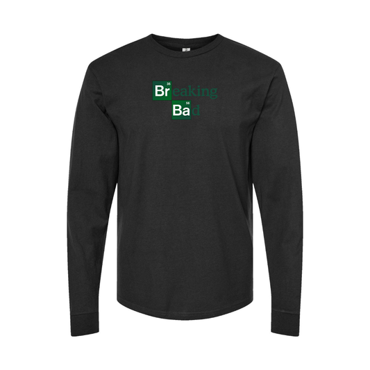 Men's Breaking Bad Logo Long Sleeve T-Shirt