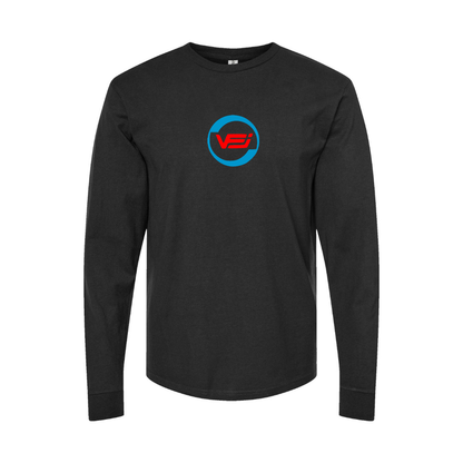 Youth Vehicle Factory Jabalpur Logo Cotton Long Sleeve T-Shirt