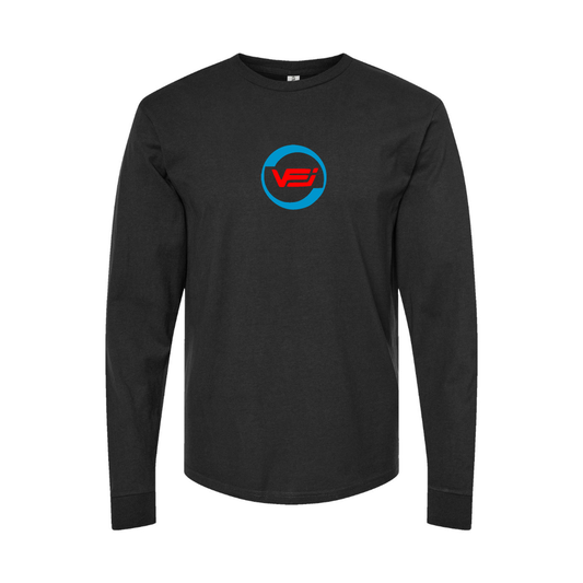 Youth Vehicle Factory Jabalpur Logo Cotton Long Sleeve T-Shirt