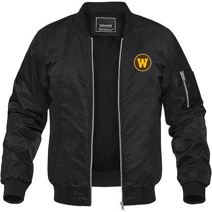 Men's Western Michigan Broncos Lightweight Bomber Jacket - Black