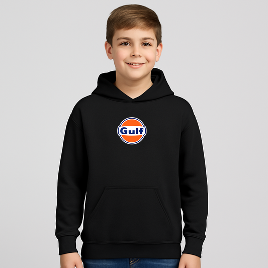 Youth Gulf Oil Logo Pullover Hoodie