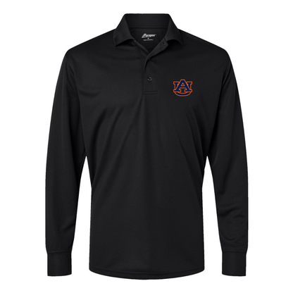 Men's    Auburn Tigers   Paragon Prescott Long Sleeve Polo