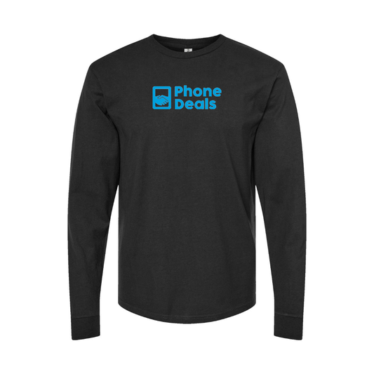 Men's MrPhoneDeals Logo Long Sleeve T-Shirt