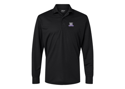 Men's Weber State Wildcats Paragon Prescott Long Sleeve Polo