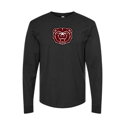Youth Missouri State Bears Logo Cotton Long Sleeve T-Shirt