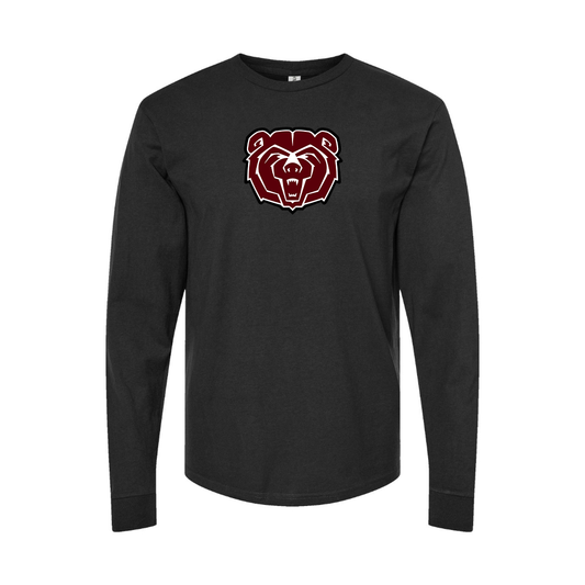 Youth Missouri State Bears Logo Cotton Long Sleeve T-Shirt