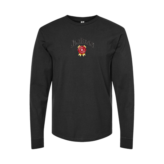 Men's Jim Beam Logo Long Sleeve T-Shirt