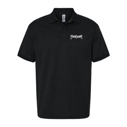 Men's Manowar  Logo Dry Blend Polo