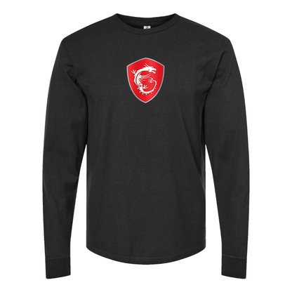 Youth MSI Symbol Logo Cotton Long Sleeve T-Shirt