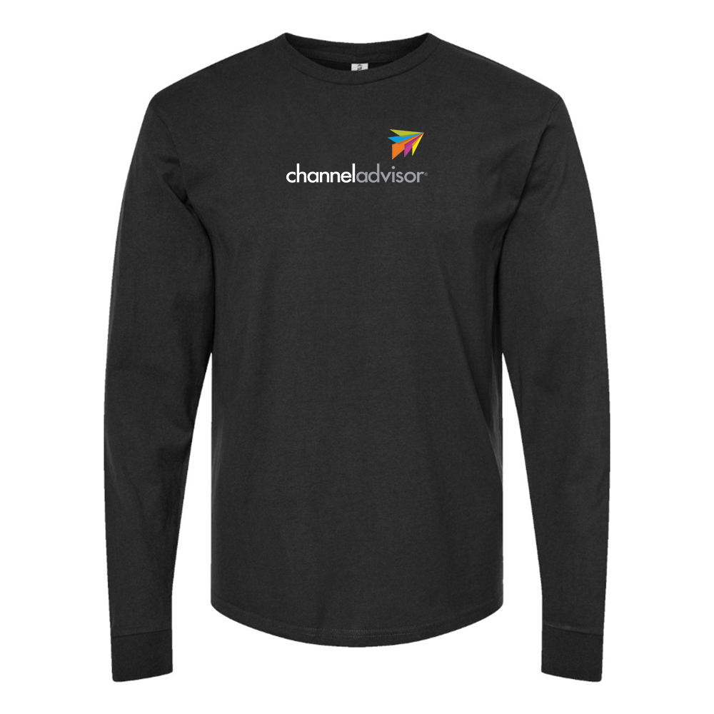 Youth ChannelAdvisor Logo Cotton Long Sleeve T-Shirt