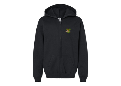 Gildan Heavy Blend Youth Vermont Catamounts Full Zip Hooded Sweatshirt