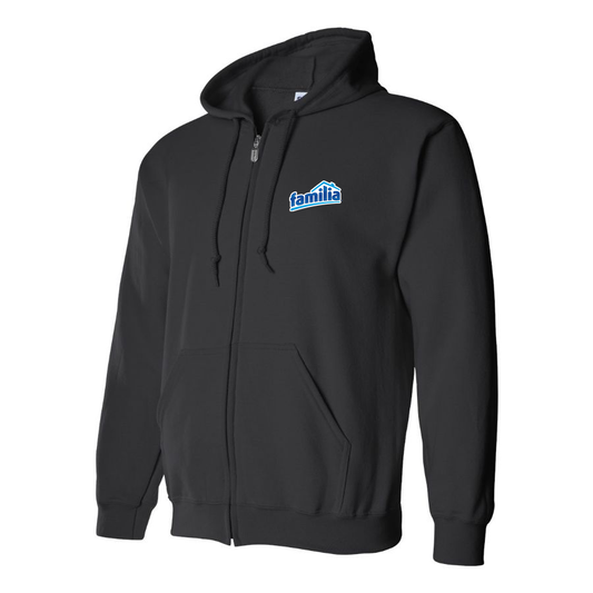 Men's Familia Logo Zipper Hoodie