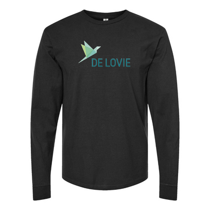 Men's De Lovie Logo Long Sleeve T-Shirt