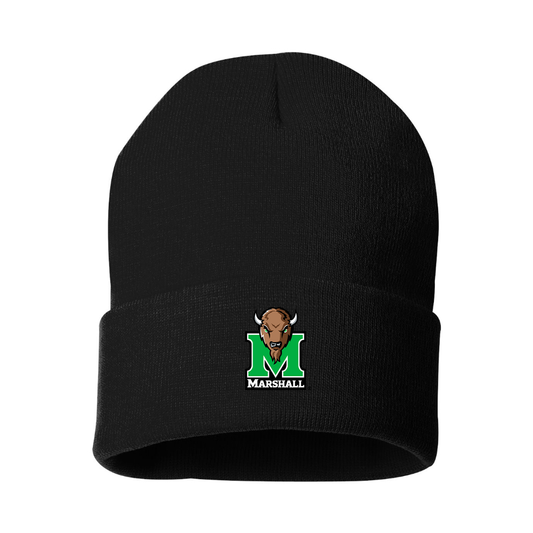 Marshall Thundering Herd Logo Beanie Hat