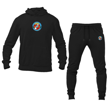 Men's Alba Regia Logo Hoodie Joggers Set