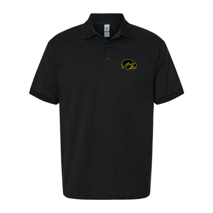 Men's Lowa Hawkeyes Logo Dry Blend Polo