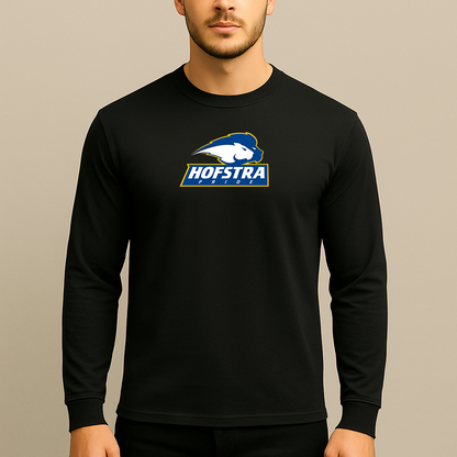 Men's Hofstra Pride Logo Long Sleeve T-Shirt