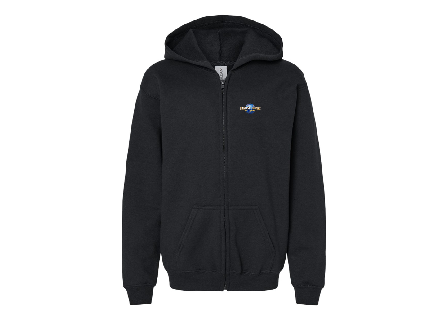 Gildan Heavy Blend Youth Universal Studios Florida Full Zip Hooded Sweatshirt