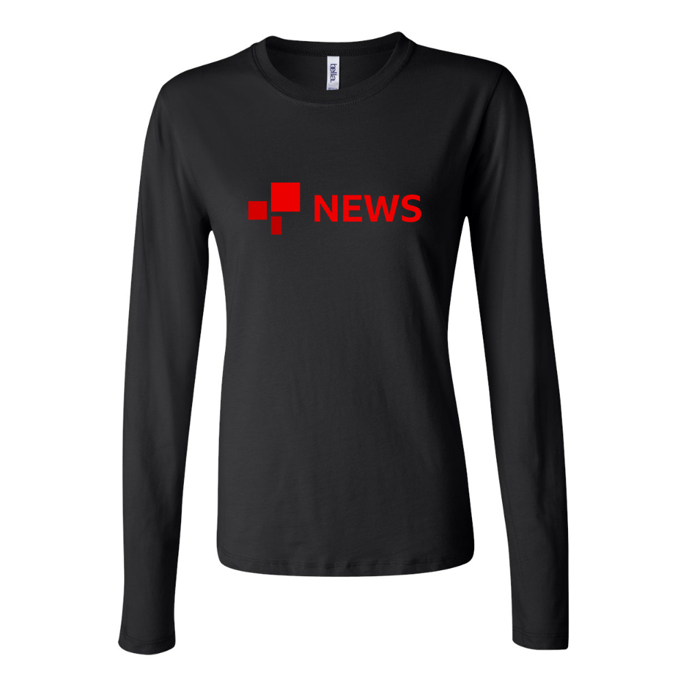 BELLA CANVAS BBC News   Jersey Long Sleeve Tee