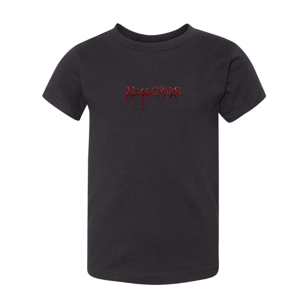 Alice Cooper Logo BELLA  CANVAS Toddler Jersey Tee
