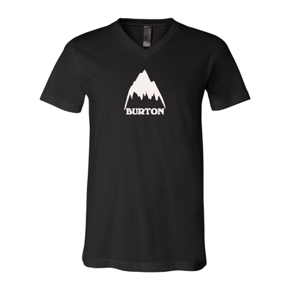 Burton Mountain  BELLA  CANVAS - Jersey V-Neck T-Shirt