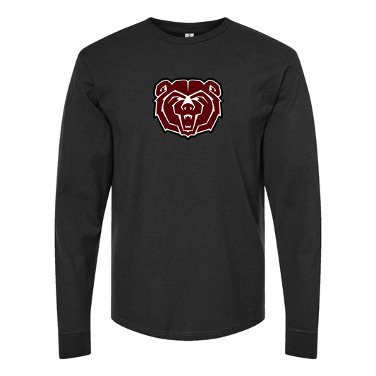 Men's  Missouri State Bears  Logo Cotton Long Sleeve T-Shirt