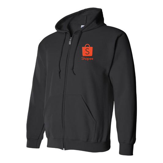 Men's Shopee Logo Zipper Hoodie
