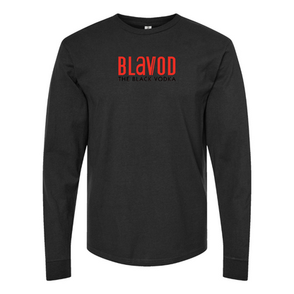 Men's BlaVod Logo Cotton Long Sleeve T-Shirt