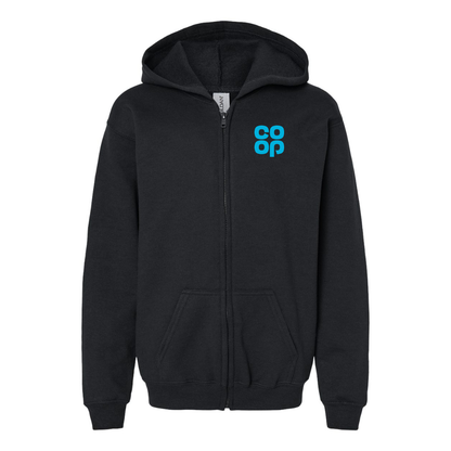 Youth CoOp Gildan Heavy Blend Full Zip Hooded Sweatshirt