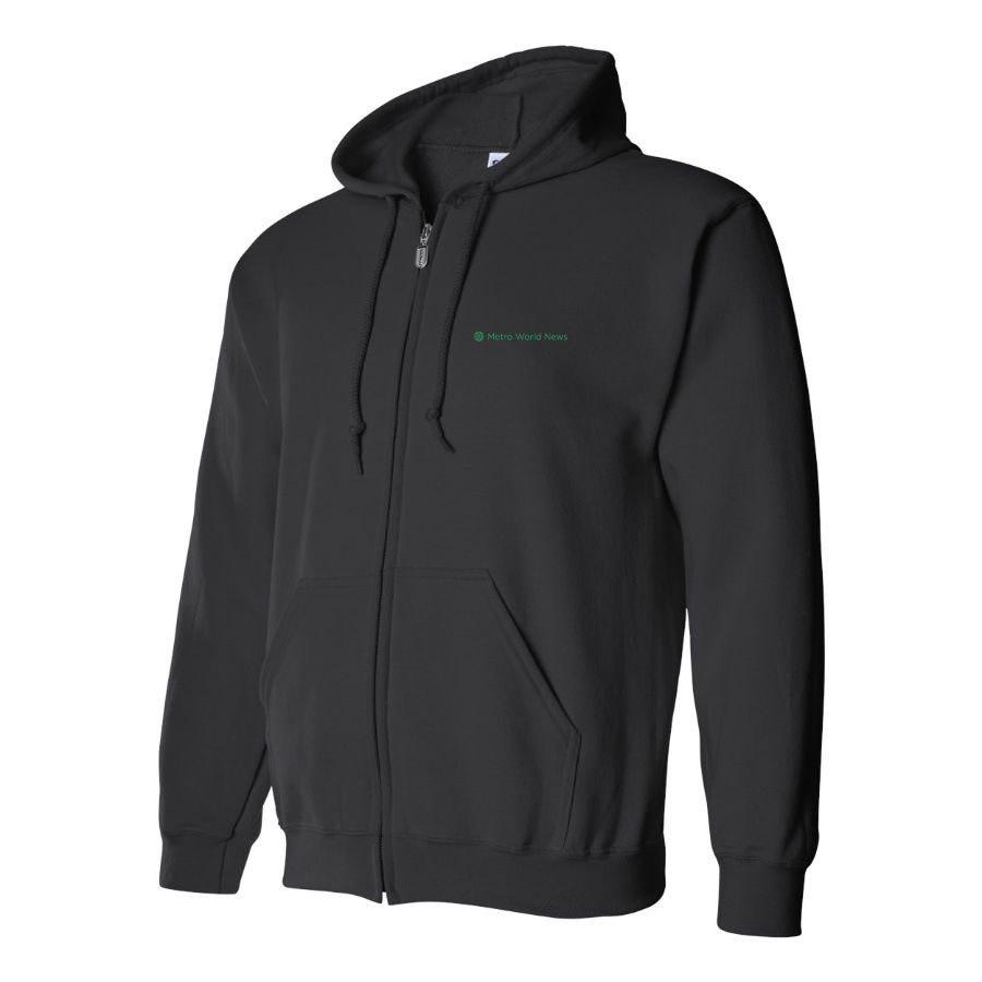 Men's Metro International Logo Zipper Hoodie