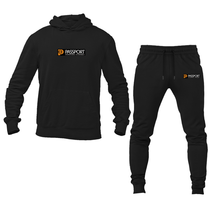 Men's Passport Logo Hoodie Joggers Set