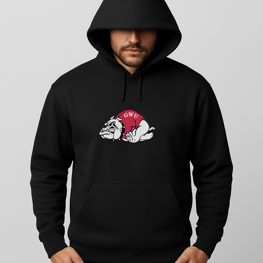 Men's Gardner Webb Bulldogs Logo Pullover Hoodie