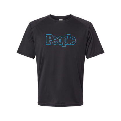 Men's People Magazine Logo Polyester T-Shirt