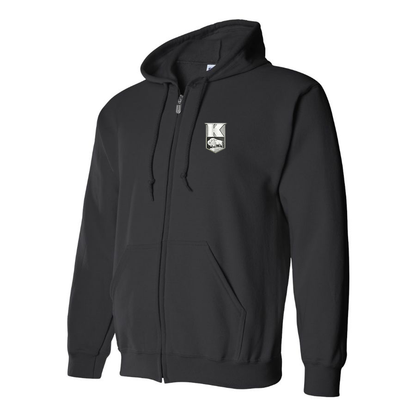 Men's Kaiser  Logo Zipper Hoodie