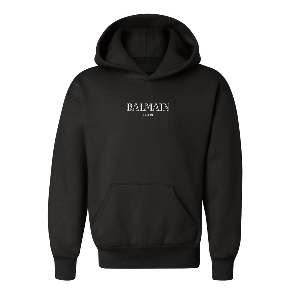 Youth  Balmain Logo  Pullover Hoodie