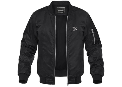 Men's The xx Logo Lightweight Bomber Jacket Windbreaker Softshell Varsity Jacket Coat