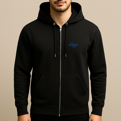 Men's Kroger Logo  Zipper Hoodie