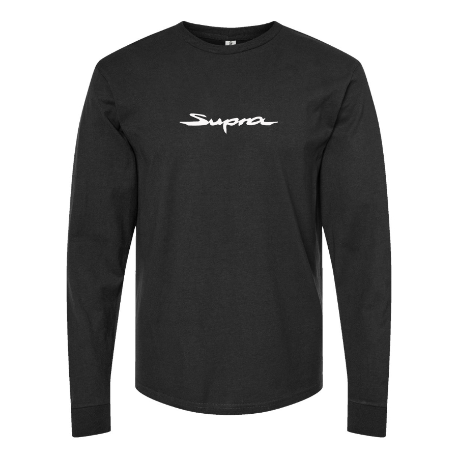 Youth Toyota Supra Logo Cotton Long Sleeve T-Shirt