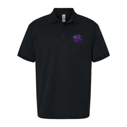 Men's Purple Disco Machine Dry Blend Polo