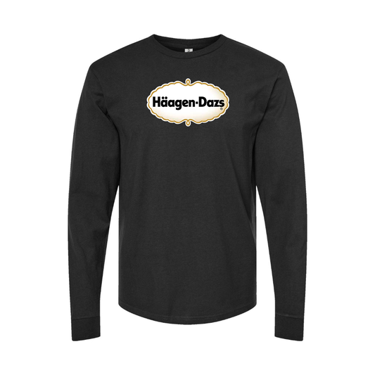 Men's Haagen Dazs Logo Long Sleeve T-Shirt