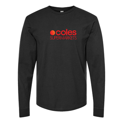 Youth Coles Supermarket Cotton Long Sleeve T-Shirt