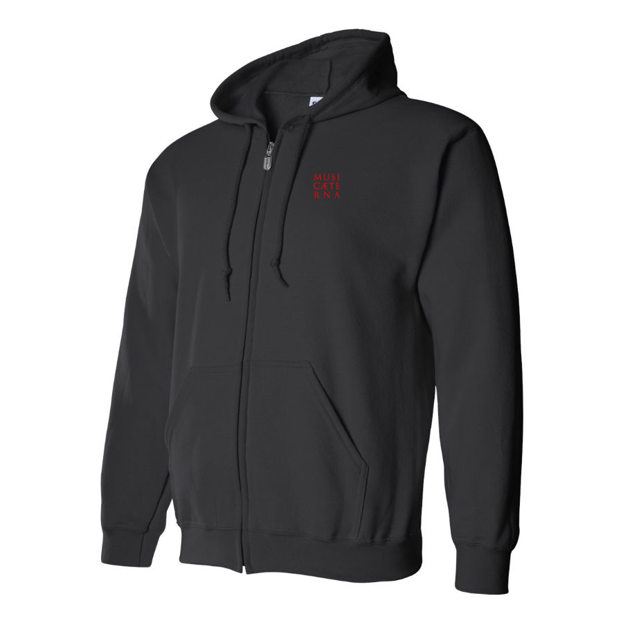 Men's Music Aeterna  Logo Zipper Hoodie