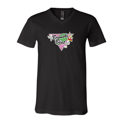 Bronski Beat BELLA  CANVAS - Jersey V-Neck T-Shirt