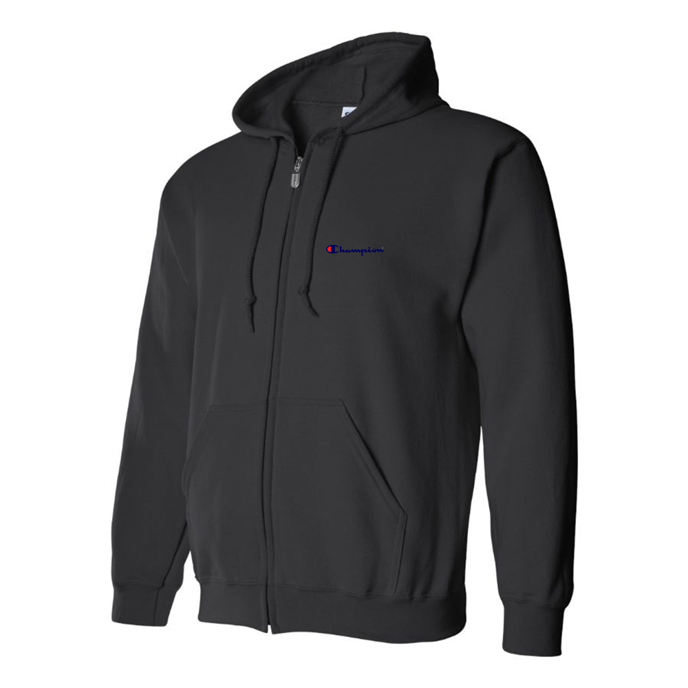 Men's Champion Logo Zipper Hoodie