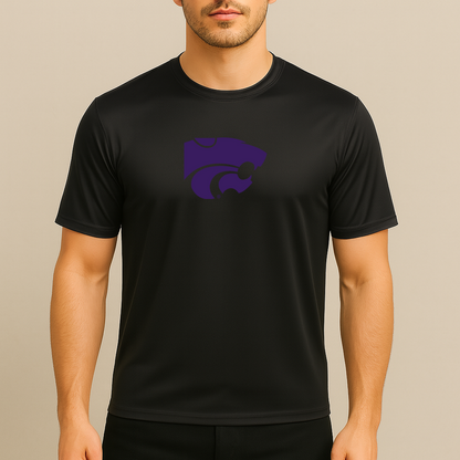 Men's Kansas State Wildcats Logo Polyester T-Shirt