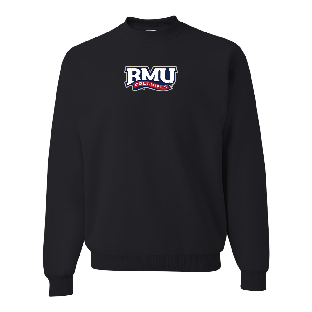 Men's Robert Morris Colonials Logo JERZEES NuBlend Crewneck Sweatshirt