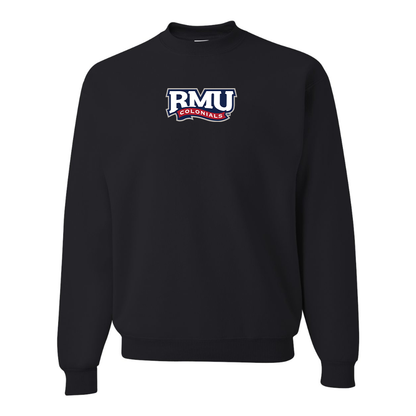 Men's Robert Morris Colonials Logo JERZEES NuBlend Crewneck Sweatshirt