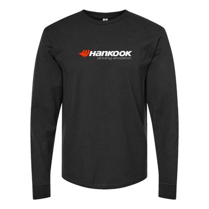 Men's  Hankook Logo Cotton Long Sleeve T-Shirt